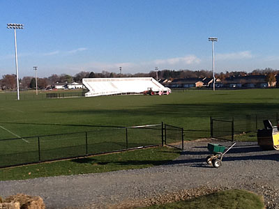 Joan Miller Memorial soccer complex at Dickinson College