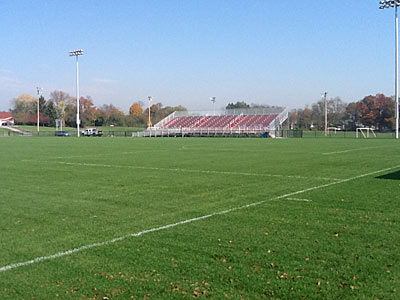Joan Miller Memorial soccer complex at Dickinson College