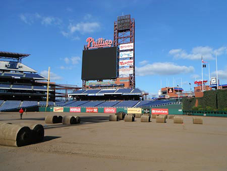 Philadelphia Phillies Stadium Field Big Roll Sod