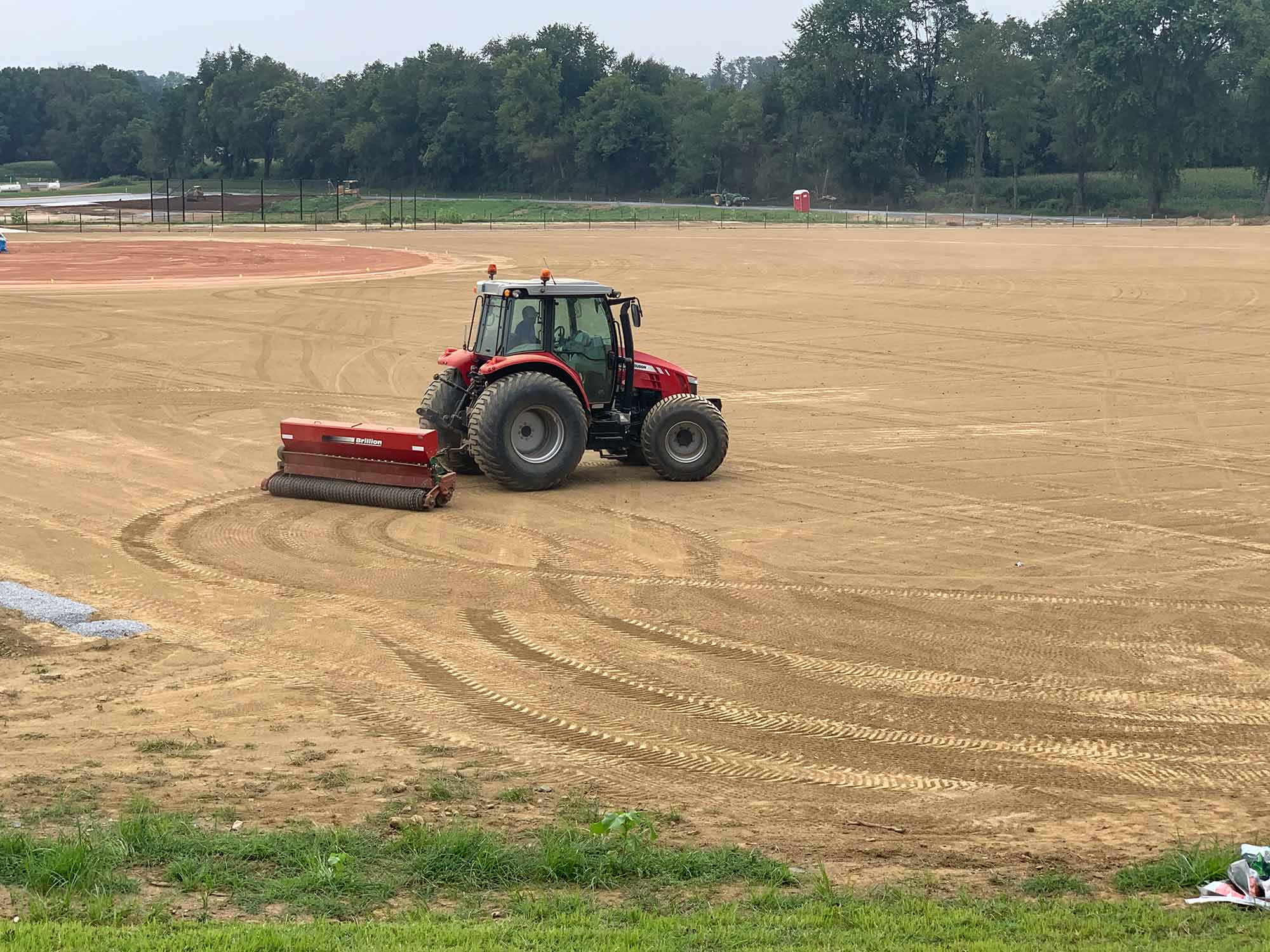 West Lampeter Township Field Construction